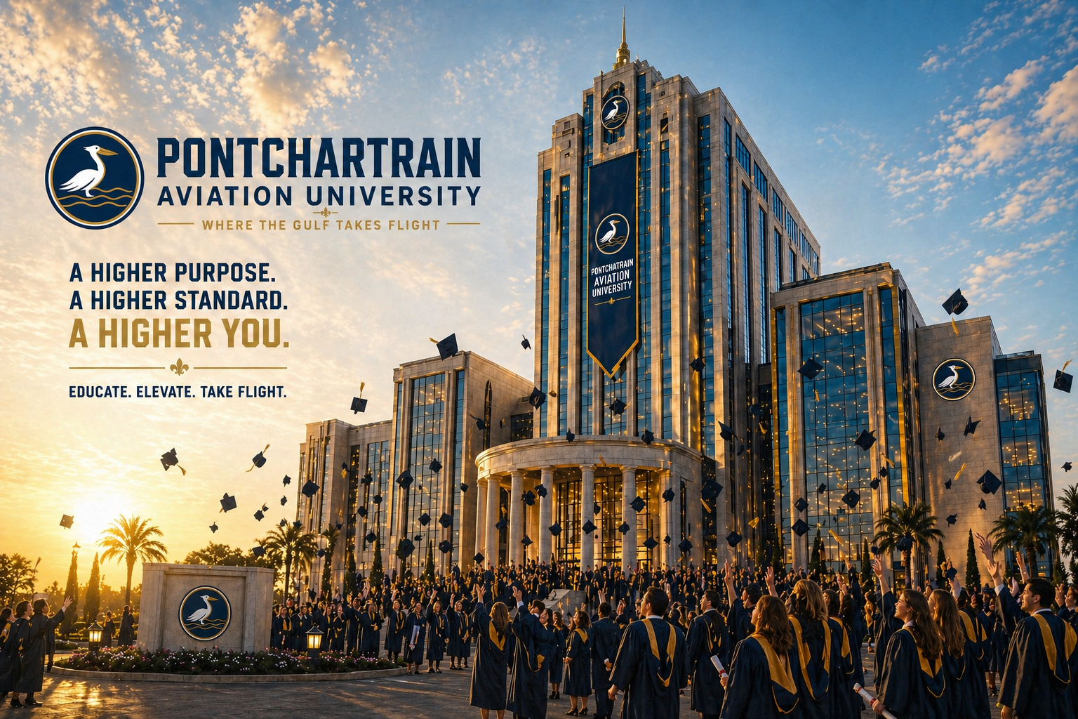 Proud Graduates Celebrating Success